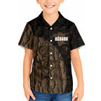 Moriori Kekoru New Zealand Personalised Hawaiian Shirt Kopi Rakau Carving Chatham Islands Map