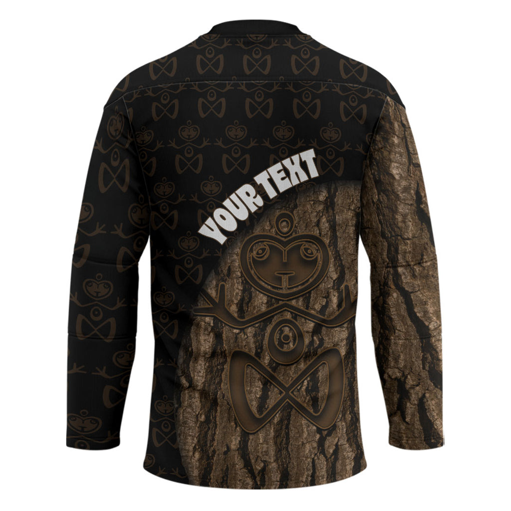 Moriori Kekoru New Zealand Personalised Hockey Jersey Kopi Rakau Carving Chatham Islands Map