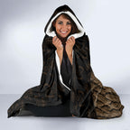 Moriori Kekoru New Zealand Personalised Hooded Blanket Kopi Rakau Carving Chatham Islands Map