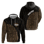 Moriori Kekoru New Zealand Personalised Hoodie Kopi Rakau Carving Chatham Islands Map