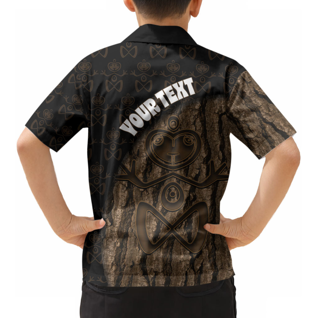 Moriori Kekoru New Zealand Personalised Kid Hawaiian Shirt Kopi Rakau Carving Chatham Islands Map