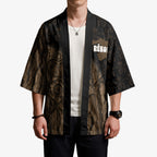 Moriori Kekoru New Zealand Personalised Kimono Kopi Rakau Carving Chatham Islands Map