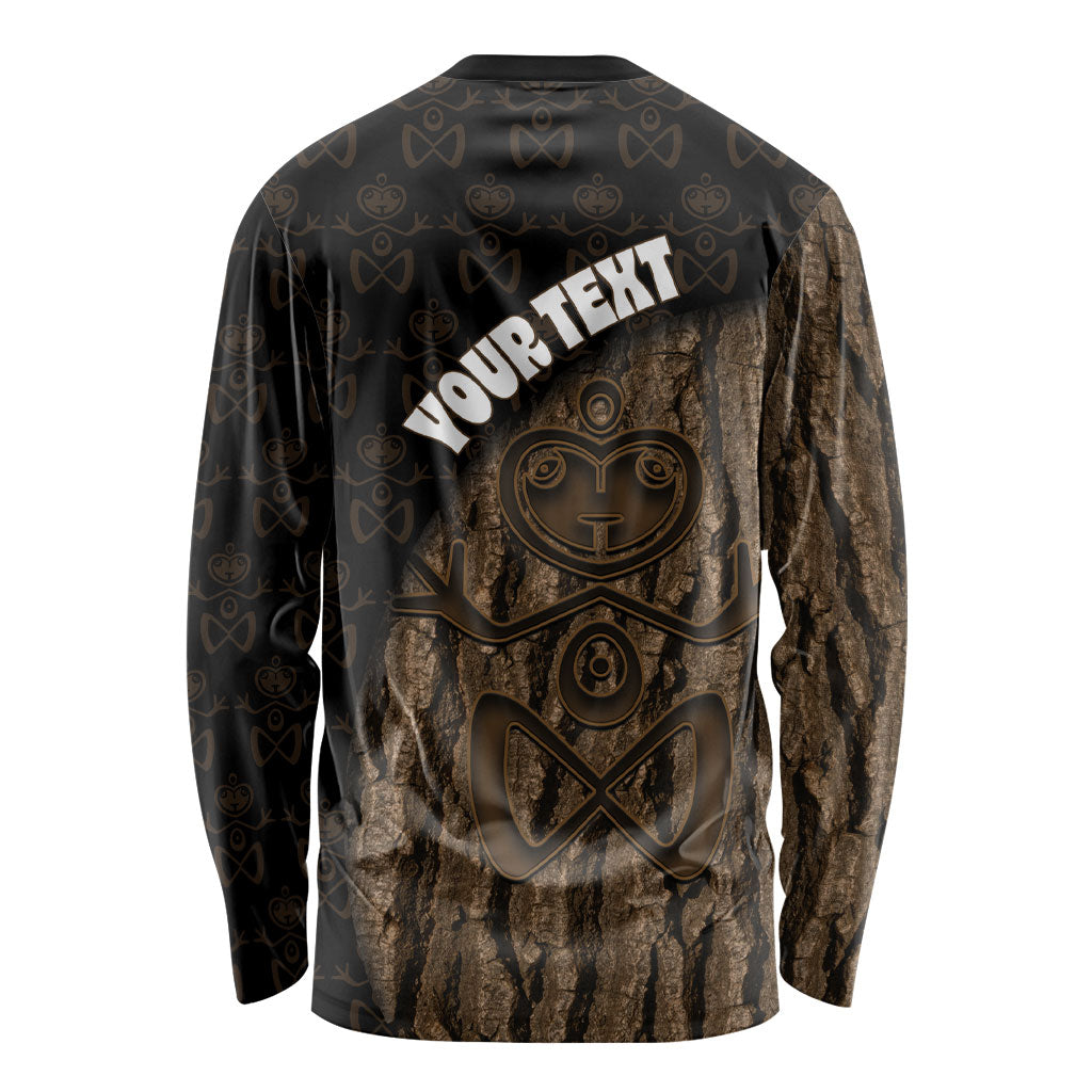 Moriori Kekoru New Zealand Personalised Long Sleeve Shirt Kopi Rakau Carving Chatham Islands Map