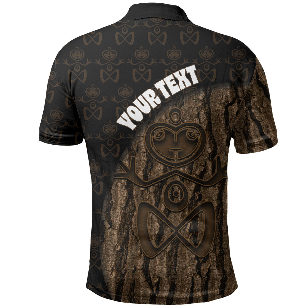 Moriori Kekoru New Zealand Personalised Polo Shirt Kopi Rakau Carving Chatham Islands Map