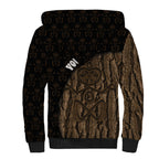 Moriori Kekoru New Zealand Personalised Sherpa Hoodie Kopi Rakau Carving Chatham Islands Map