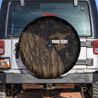 Moriori Kekoru New Zealand Personalised Spare Tire Cover Kopi Rakau Carving Chatham Islands Map