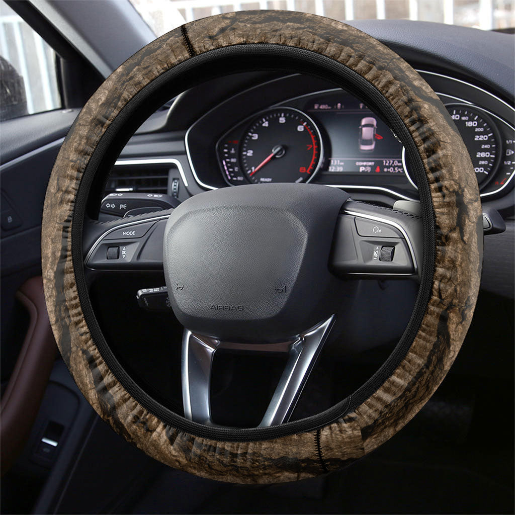 Moriori Kekoru New Zealand Steering Wheel Cover Kopi Rakau Carving Chatham Islands Map