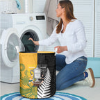 New Zealand Australia Rugby Bledisloe 2026 Laundry Basket Champion Trophy Maori Aboriginal Art