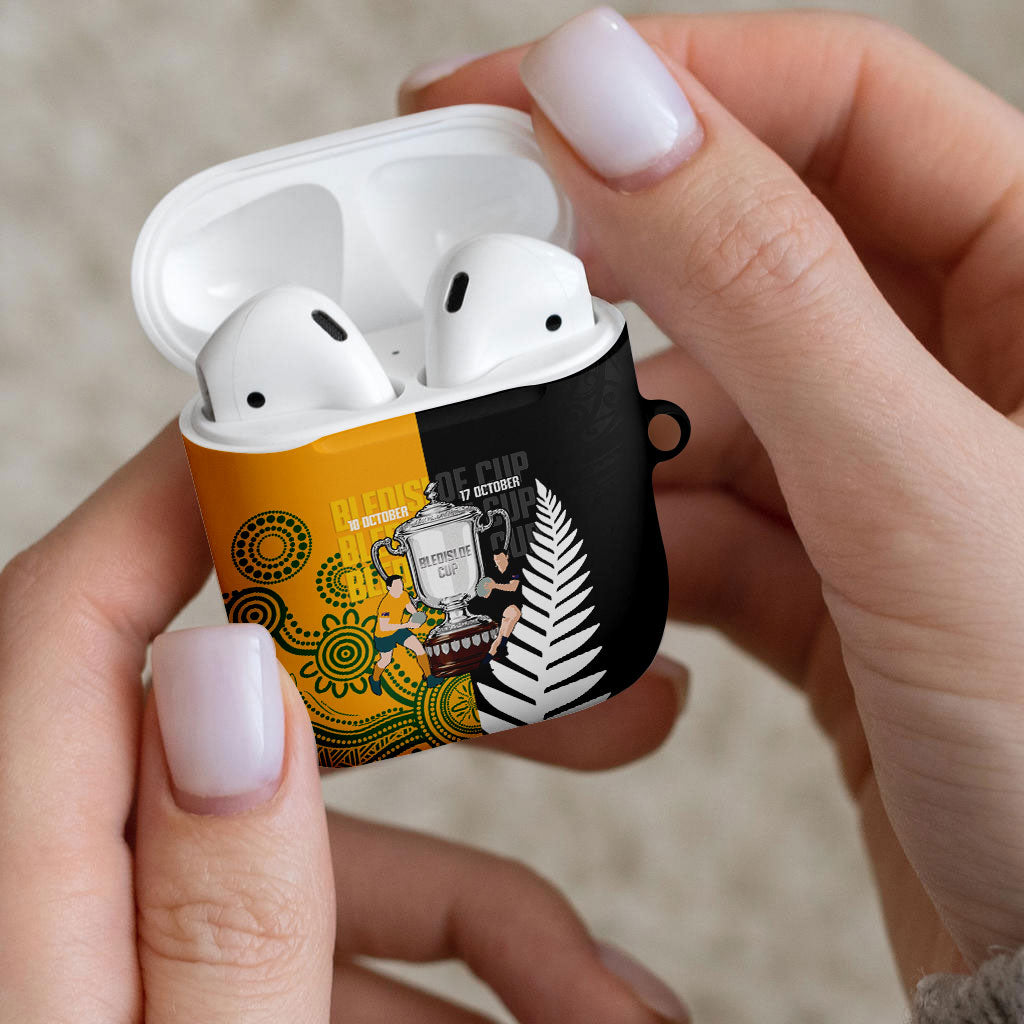 New Zealand Australia Rugby Bledisloe 2026 AirPods Case Champion Trophy Maori Aboriginal Art