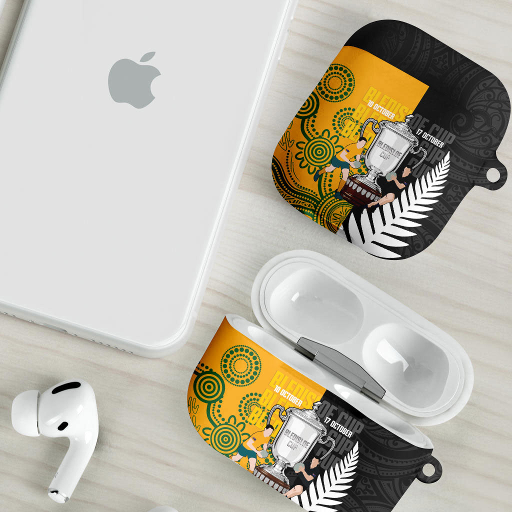 New Zealand Australia Rugby Bledisloe 2026 AirPods Case Champion Trophy Maori Aboriginal Art