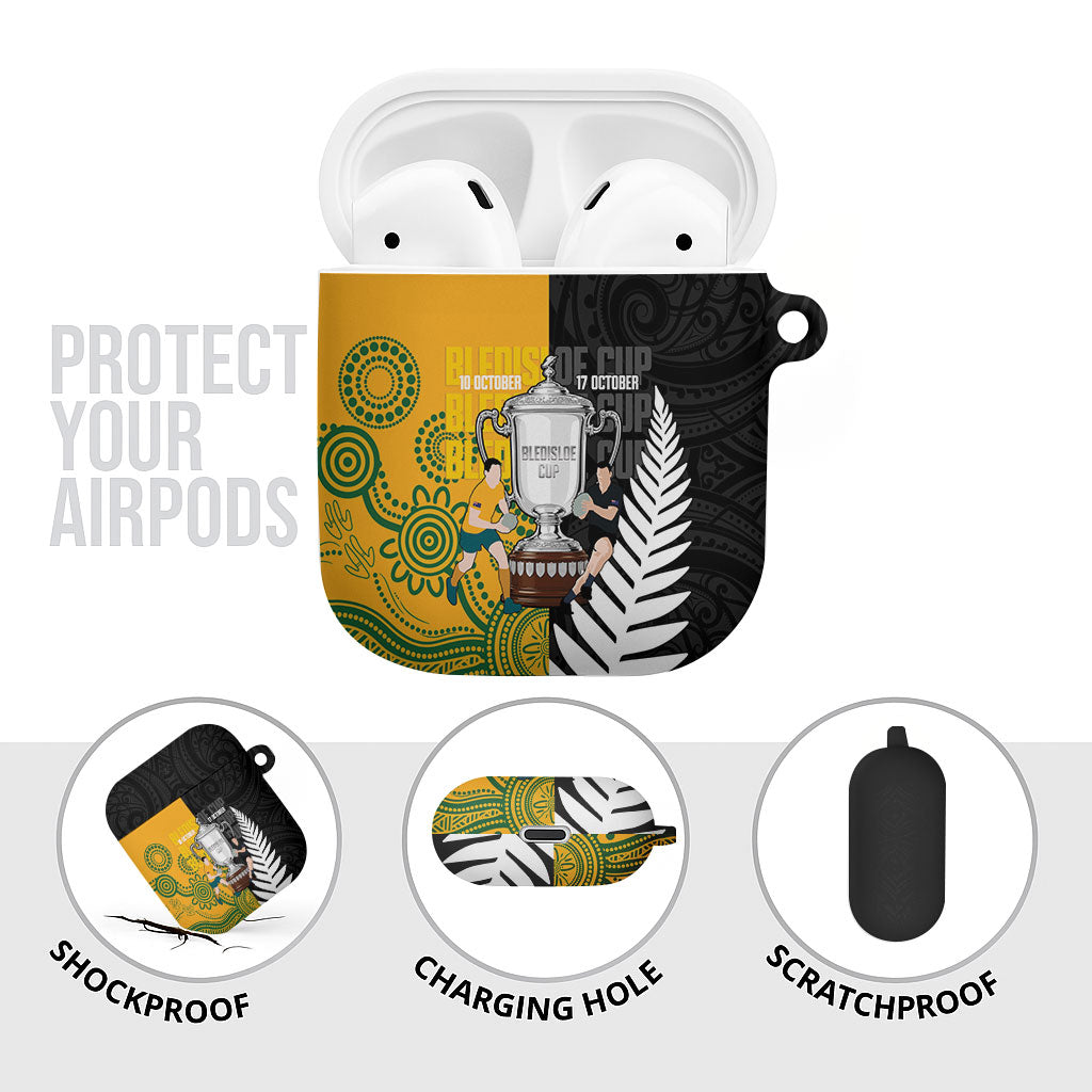 New Zealand Australia Rugby Bledisloe 2026 AirPods Case Champion Trophy Maori Aboriginal Art