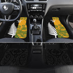 New Zealand Australia Rugby Bledisloe 2026 Custom Car Mats Champion Trophy Maori Aboriginal Art