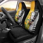 New Zealand Australia Rugby Bledisloe 2026 Car Seat Cover Champion Trophy Maori Aboriginal Art