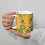 New Zealand Australia Rugby Bledisloe 2026 Ceramic Mug Champion Trophy Maori Aboriginal Art