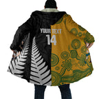 New Zealand Australia Rugby Bledisloe 2026 Custom Cloak Champion Trophy Maori Aboriginal Art