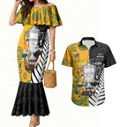 New Zealand Australia Rugby Bledisloe 2026 Custom Couples Matching Mermaid Dress and Hawaiian Shirt Champion Trophy Maori Aboriginal Art