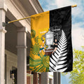 New Zealand Australia Rugby Bledisloe 2026 Garden Flag Champion Trophy Maori Aboriginal Art