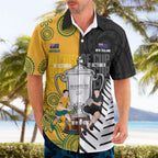 New Zealand Australia Rugby Bledisloe 2026 Custom Hawaiian Shirt Champion Trophy Maori Aboriginal Art