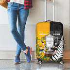 New Zealand Australia Rugby Bledisloe 2026 Luggage Cover Champion Trophy Maori Aboriginal Art