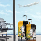 New Zealand Australia Rugby Bledisloe 2026 Luggage Cover Champion Trophy Maori Aboriginal Art