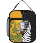 New Zealand Australia Rugby Bledisloe 2026 Lunch Bag Champion Trophy Maori Aboriginal Art