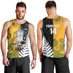 New Zealand Australia Rugby Bledisloe 2026 Custom Men Tank Top Champion Trophy Maori Aboriginal Art