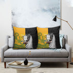 New Zealand Australia Rugby Bledisloe 2026 Pillow Cover Champion Trophy Maori Aboriginal Art