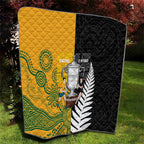 New Zealand Australia Rugby Bledisloe 2026 Quilt Champion Trophy Maori Aboriginal Art