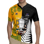 New Zealand Australia Rugby Bledisloe 2026 Custom Rugby Jersey Champion Trophy Maori Aboriginal Art