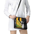 New Zealand Australia Rugby Bledisloe 2026 Shoulder Handbag Champion Trophy Maori Aboriginal Art