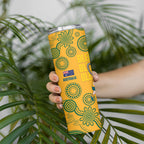 New Zealand Australia Rugby Bledisloe 2026 Skinny Tumbler Champion Trophy Maori Aboriginal Art