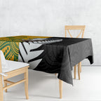 New Zealand Australia Rugby Bledisloe 2026 Tablecloth Champion Trophy Maori Aboriginal Art