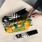 New Zealand Australia Rugby Bledisloe 2026 Umbrella Champion Trophy Maori Aboriginal Art