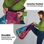 Custom Broncos And Titans Rugby 2024 Grocery Bag Dynamic Style