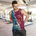 Custom Broncos And Titans Rugby 2024 Men Tank Top Dynamic Style