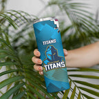 Broncos And Titans Rugby 2024 Skinny Tumbler Dynamic Style