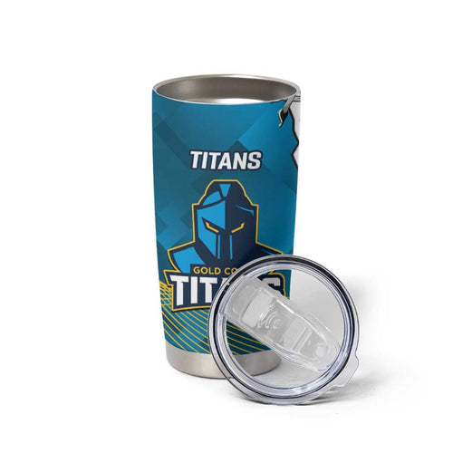 Broncos And Titans Rugby 2024 Tumbler Cup Dynamic Style