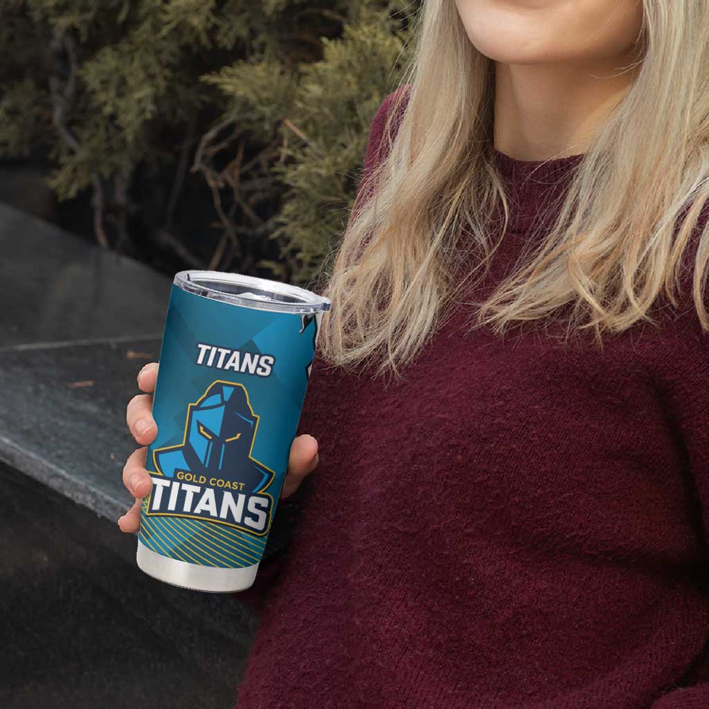 Broncos And Titans Rugby 2024 Tumbler Cup Dynamic Style