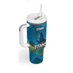 Broncos And Titans Rugby 2024 Tumbler With Handle Dynamic Style