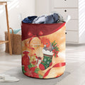 Gang-gang Cockatoo Christmas Australia Laundry Basket Aussie Xmas Sock Coquette Bow