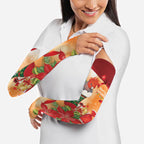 Gang-gang Cockatoo Christmas Australia Arm Sleeves Aussie Xmas Sock Coquette Bow