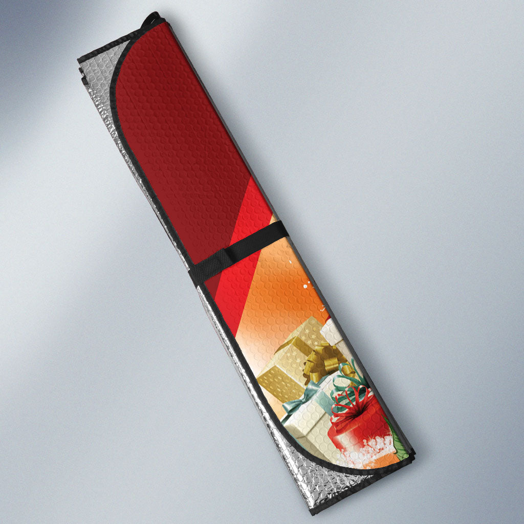 Gang-gang Cockatoo Christmas Australia Auto Sun Shade Aussie Xmas Sock Coquette Bow