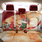Gang-gang Cockatoo Christmas Australia Back Car Seat Cover Aussie Xmas Sock Coquette Bow