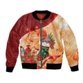Gang-gang Cockatoo Christmas Australia Bomber Jacket Aussie Xmas Sock Coquette Bow