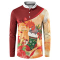 Gang-gang Cockatoo Christmas Australia Button Sweatshirt Aussie Xmas Sock Coquette Bow
