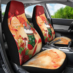 Gang-gang Cockatoo Christmas Australia Car Seat Cover Aussie Xmas Sock Coquette Bow