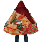 Gang-gang Cockatoo Christmas Australia Cloak Aussie Xmas Sock Coquette Bow
