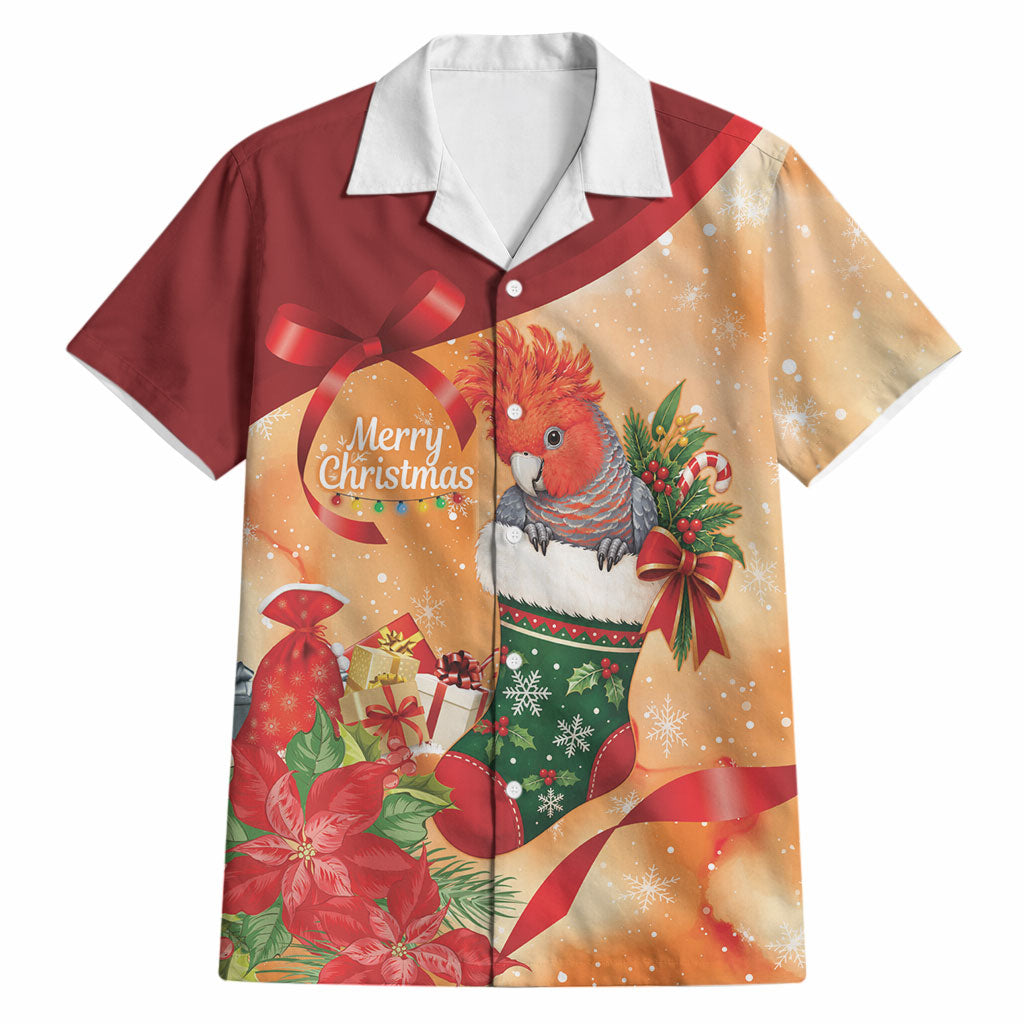 Gang-gang Cockatoo Christmas Australia Hawaiian Shirt Aussie Xmas Sock Coquette Bow