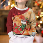 Gang-gang Cockatoo Christmas Australia Kid Ugly Christmas Sweater Aussie Xmas Sock Coquette Bow