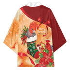 Gang-gang Cockatoo Christmas Australia Kimono Aussie Xmas Sock Coquette Bow